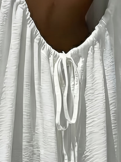 Damsel Adjustable Backless Cami Lounge Dress